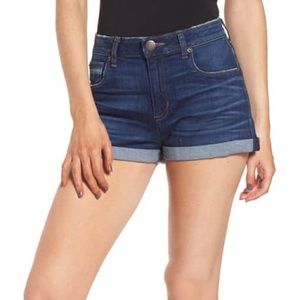 New! STS Blue Rose Bowl High Rise Denim shorts 30